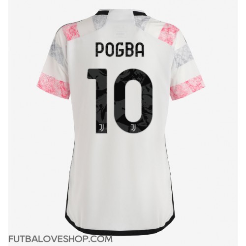 Dres Juventus Paul Pogba #10 Preč pre Ženy 2023-24 Krátky Rukáv